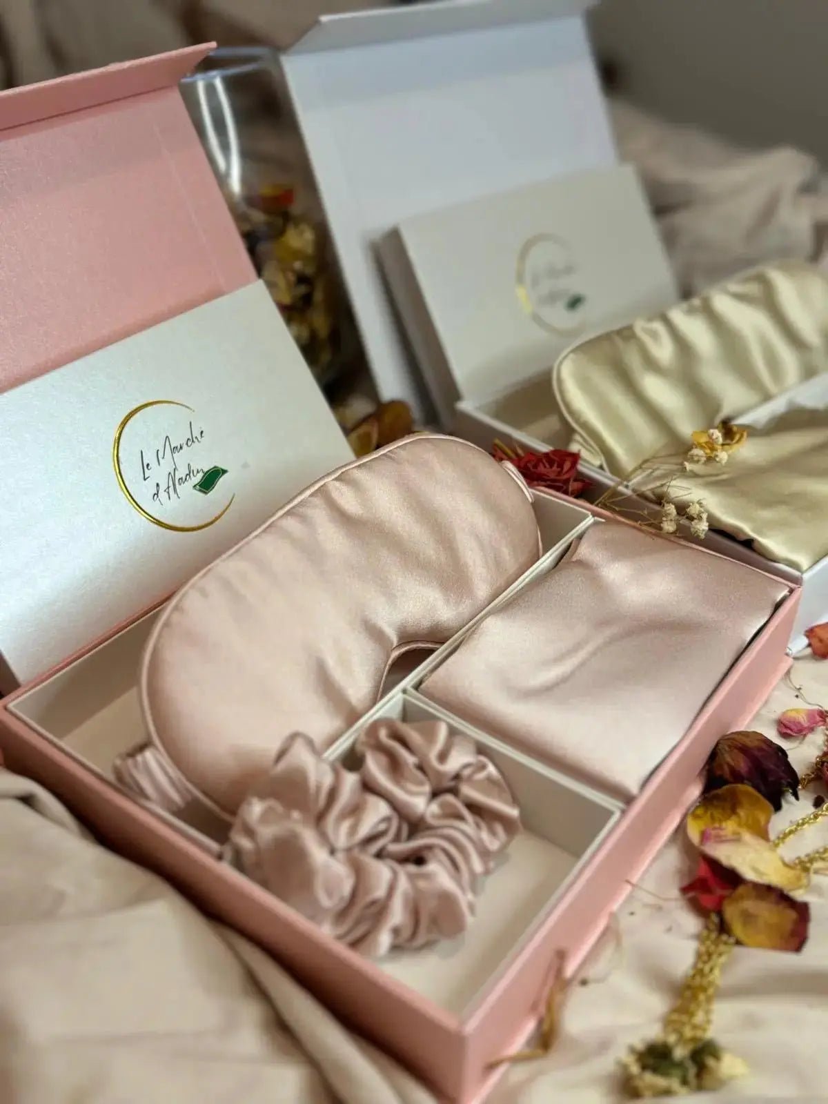 Rêve de Soie : Taie d'oreiller en soie - Le Marche d'Aladin