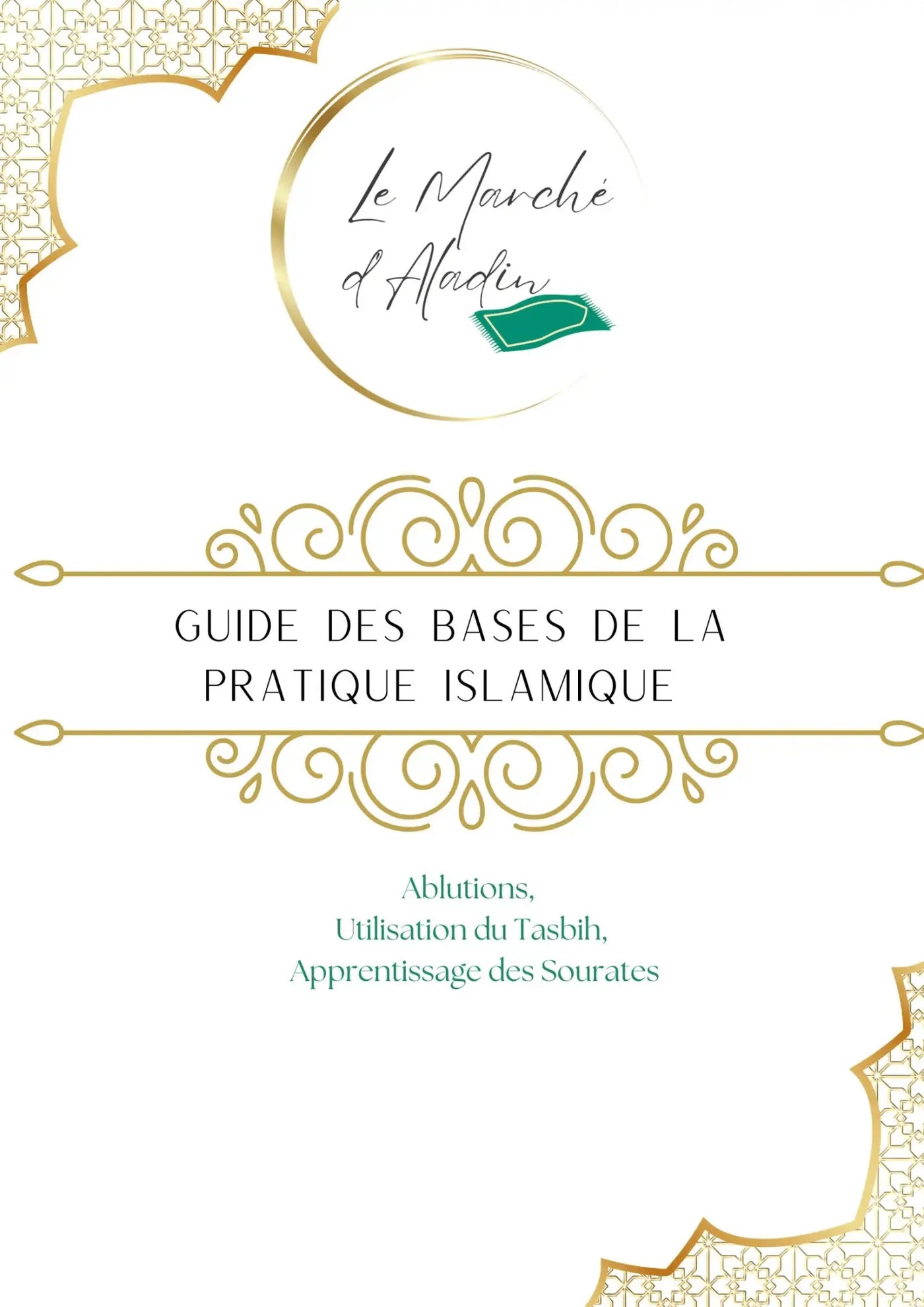 Tapis de prière : Pack Premières Prières - Le Marche d'Aladin